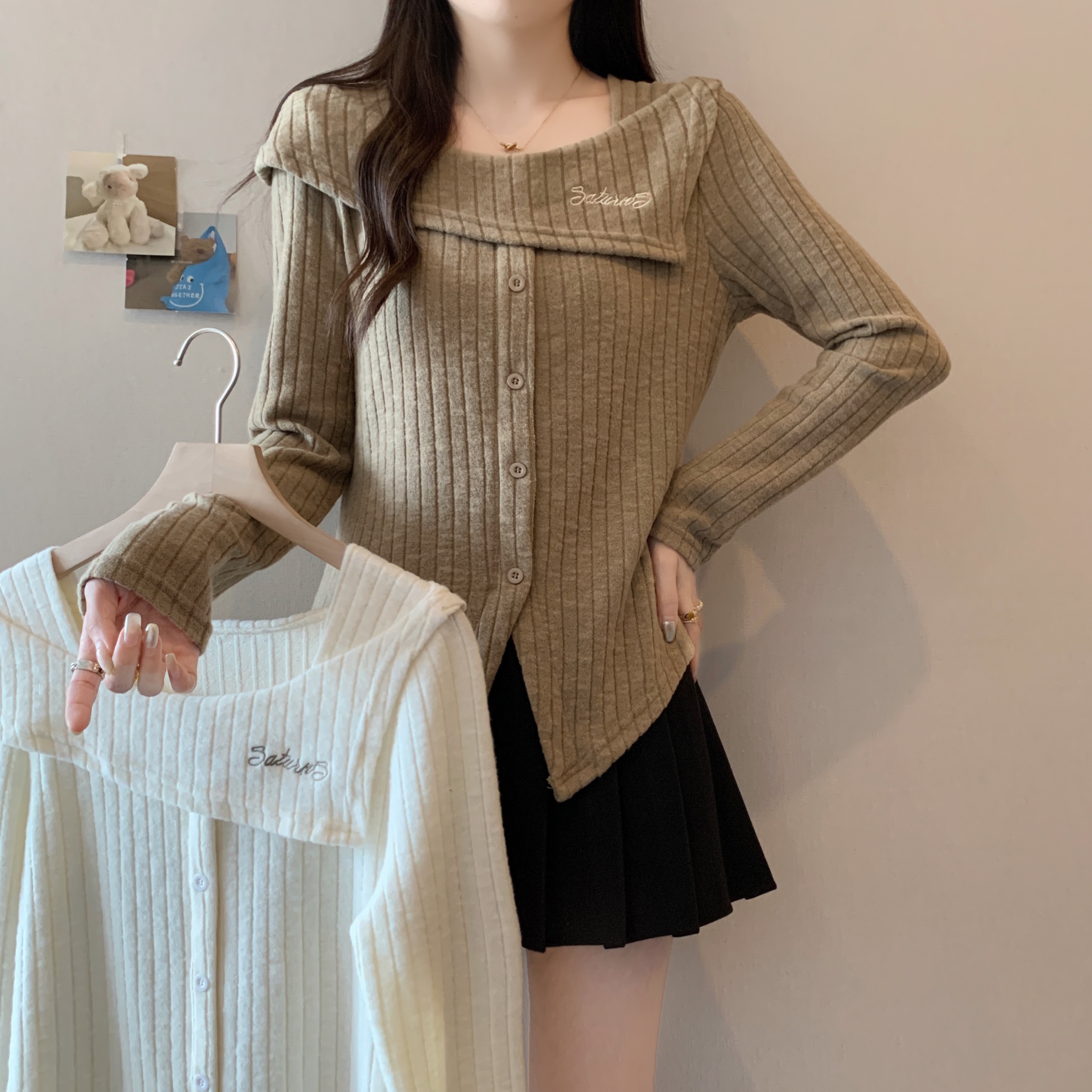 石头鱼大码女装旗舰店马西西masisi微胖张大人定制水淼胖淼淼辣条