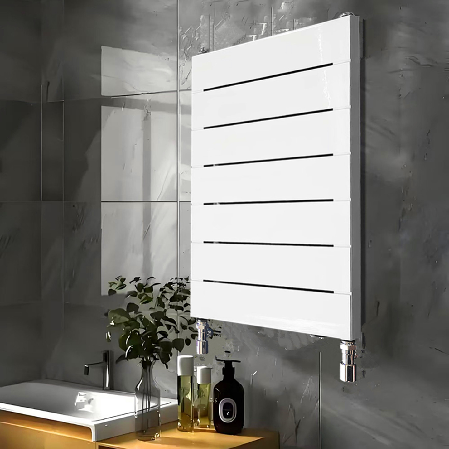 才子佳人卫生间小背篓暖气片超薄