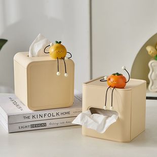 简约卷纸筒创意家用卫生间卷纸盒客厅桌面卷筒纸盒塑料可爱纸巾盒