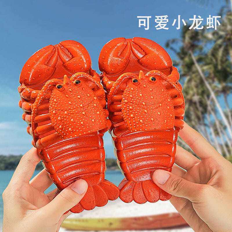 网红小龙虾拖鞋童夏季新款女家居外穿防滑沙滩亲子舒适个性凉拖,童鞋/婴儿鞋/亲子鞋,儿童凉拖鞋,淘宝优惠券,粉丝福利购,淘宝优惠卷