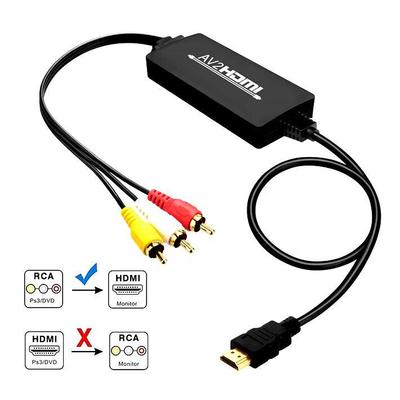 AV转HDMI转换器转接线三