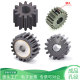 19T圆柱直齿轮半圆孔D形硬齿高频淬火麦风啦A 平面碳钢1模8