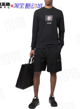 NIKE耐克Travis Scott联名几何图案印花休闲运动套头长袖T恤