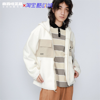 NewBalance男女羊羔绒连帽外套