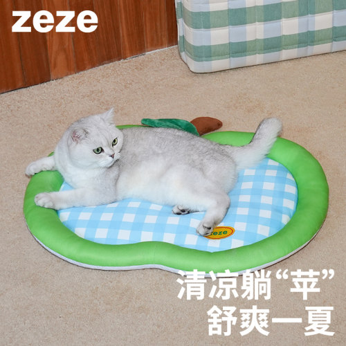 zeze宠物夏季凉感垫猫咪降温
