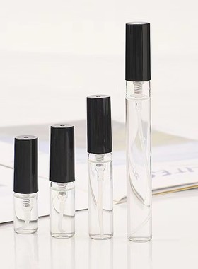 B013-卡口3ML喷雾瓶2ML试用装5ML香水小样瓶玻璃瓶迷你分装瓶10ML