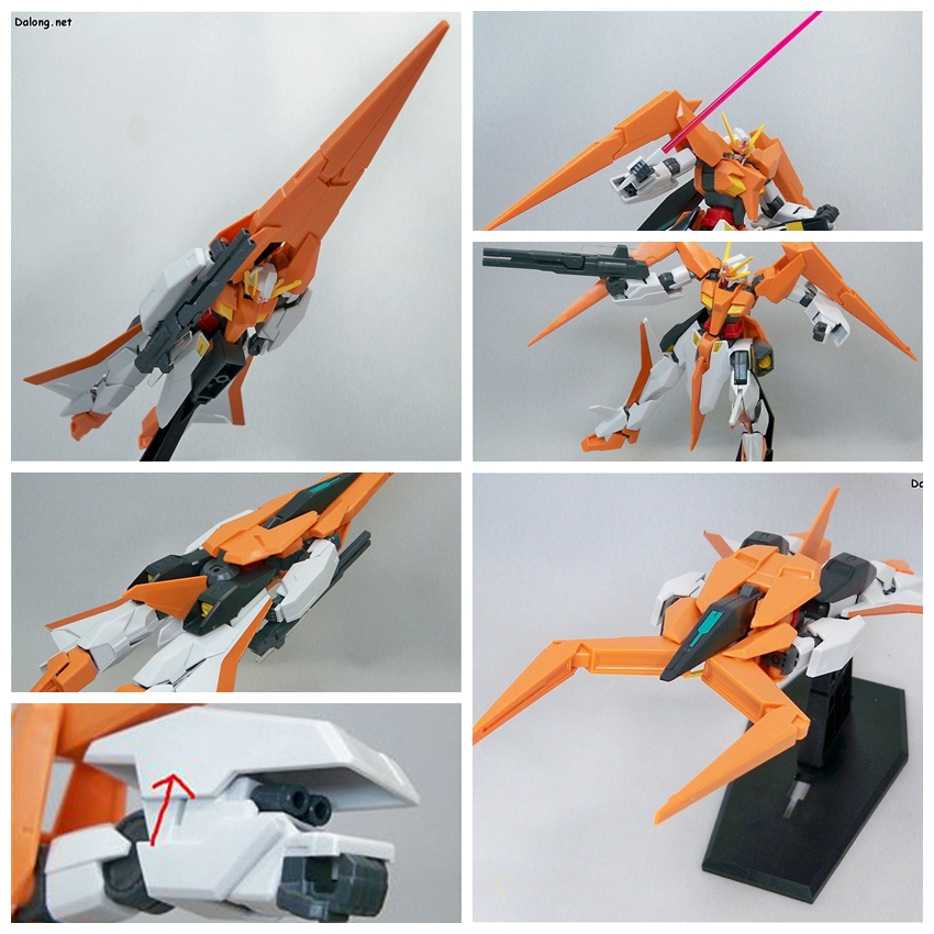 高高模型堕天使配支架拼装机器人