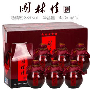 [整箱发货]图林蒙汉王图林情五星38度450mlx6瓶酒图里河酒业出品