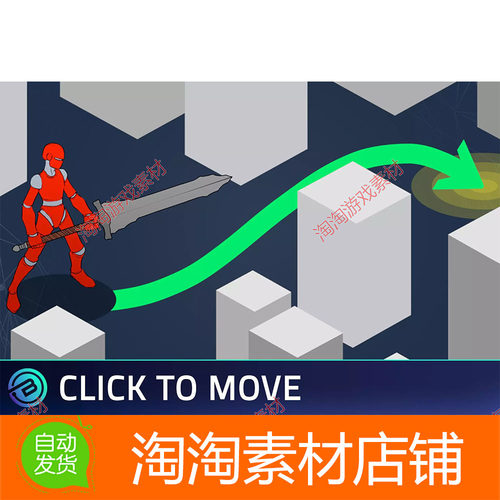 Unity3d Top-Down Click To Move Character Controller 1.0.6