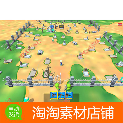 Unity3d Zombie Slayer 1.1 僵尸枪手第三人称射击游戏模板