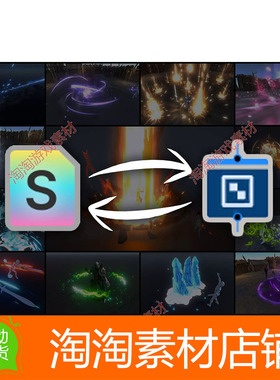 Unity Support package for Hovl Studio assets 3.14 材质转换器