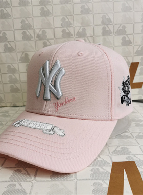 MLB棒球帽正品NY洋基队帽子女鸭舌帽遮阳帽防晒帽 19NY1UCD09361