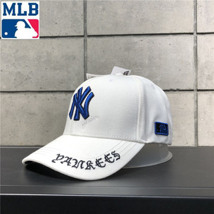 MLB棒球帽正品 NY帽子男女鸭舌帽遮阳帽防晒帽18NY1UCD02510