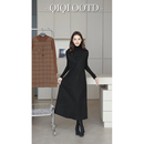 宽松遮肉高级感马甲裙 毛呢背心连衣裙2025秋冬新款 柒院家大码 女装