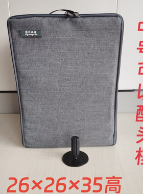 假发收纳箱整套可折叠便携防尘假发支架干湿分离收纳盒子放置防水