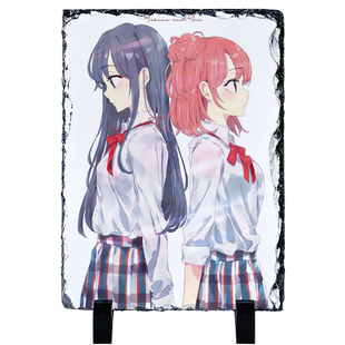 漫能我的青春恋爱物语果然有问题石板画高清桌面摆件动漫周边礼物