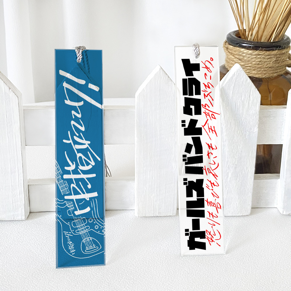 漫能哭泣少女乐队水晶书签动漫周边二次元生日礼物收藏