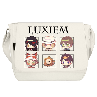 漫能luxiem彩虹帆布包日系