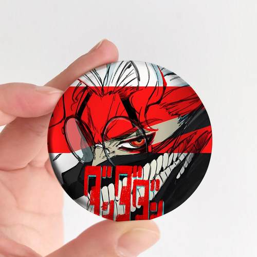 漫能胆大党金属徽章银色个性吧唧超自然武装当哒当高颜值动漫周边