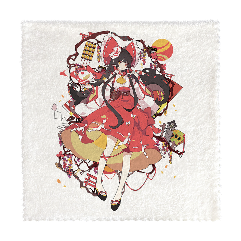 漫能东方幻想Project毛巾琪露诺灵梦蕾米莉亚八云紫二次动漫周边