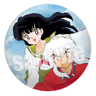 漫能犬夜叉高清徽章日系大泡面吧唧杀生丸桔梗日暮戈薇周边二次元