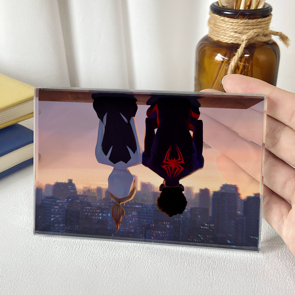 漫能美国蜘蛛侠水晶立牌