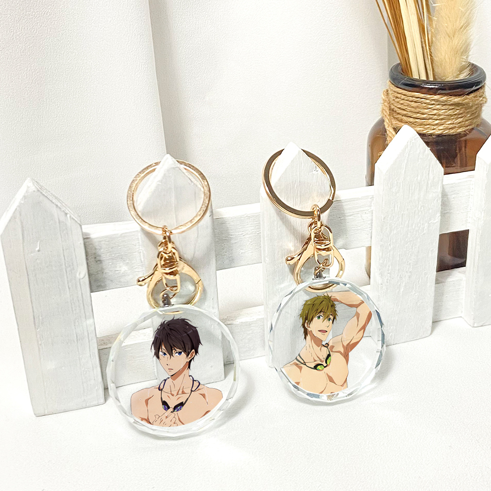 漫能日本free!水晶挂件