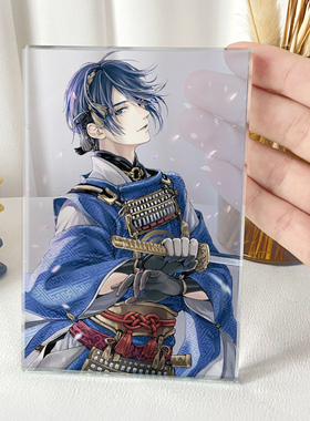漫能刀剑乱舞水晶立牌三月日宗近日系桌面摆件动漫周边二次元礼物