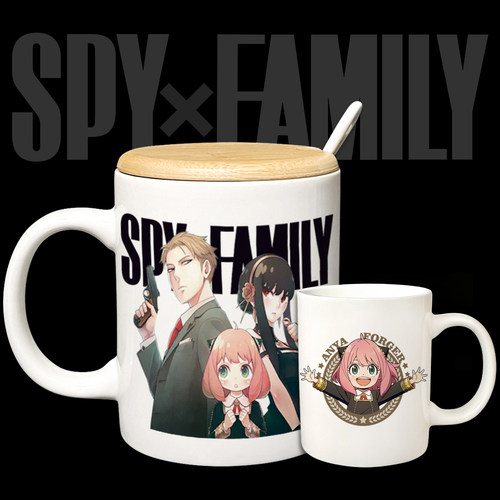 漫能间谍过家家陶瓷马克杯