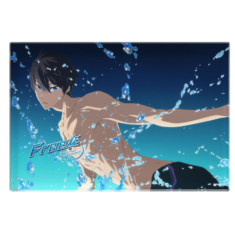 漫能free!男子游泳部水晶立牌摆件二次元日系日本动漫周边礼物