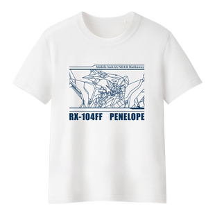 漫能机动战士柯西高达闪光的哈萨维t恤周边全棉短袖衣服男女动漫