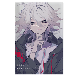 漫能弹丸论破水晶立牌个性日系桌面摆件黑白熊苗木诚周边二次元