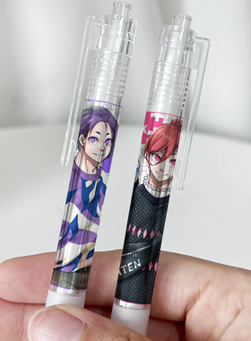 漫能蓝色监狱防水贴纸diy笔杆贴纸透明二次元日系cos动漫周边