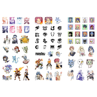 漫能日本妖精的尾巴贴纸