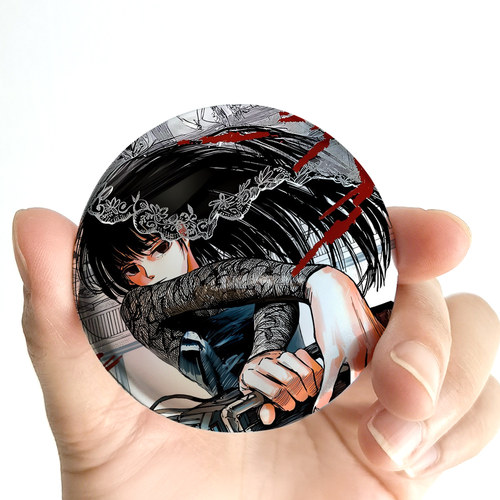 漫能SAKAMOTO DAYS 坂本日常吧唧银色金属徽章动漫周边二次元礼品