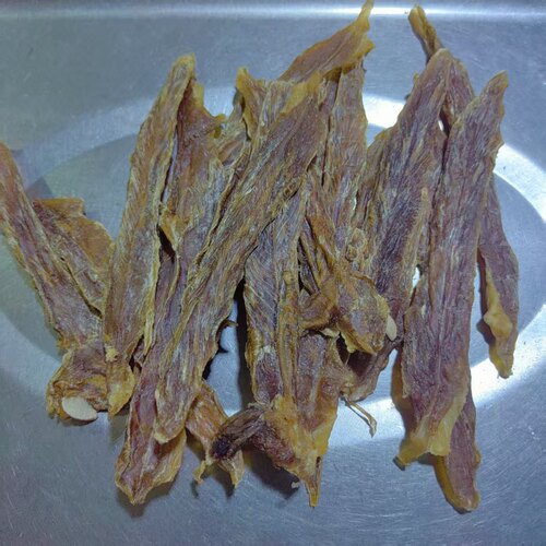 宠物狗猫零食纯鸭肉细片500克一包