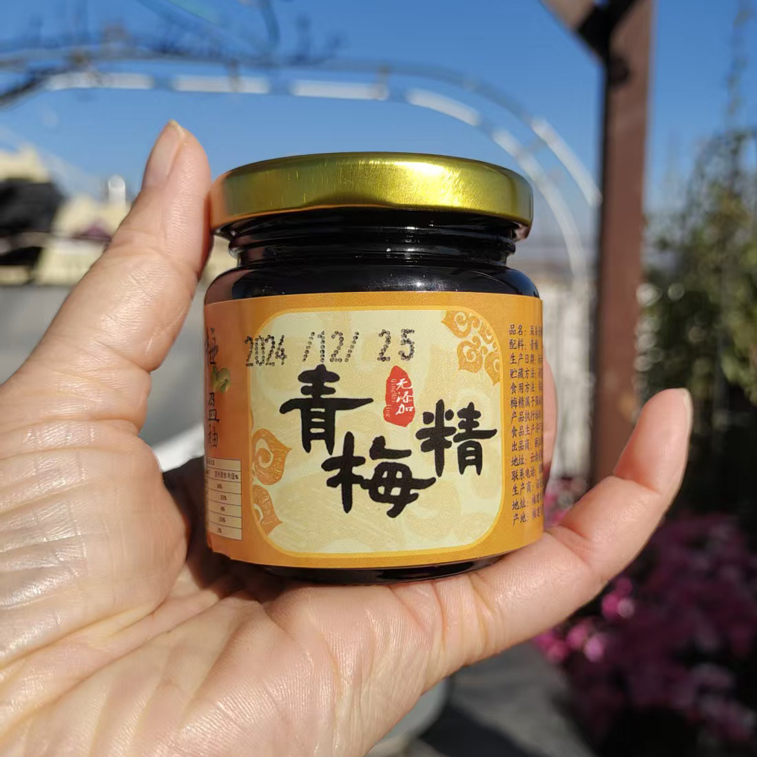 呆呆青梅精强碱性食品青梅膏梅子精云南丽江新鲜青梅熬制日式梅精