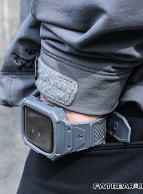 肥熊 适用于苹果 2 3 4代 iWatch手表表带44mm毫米防摔保护套