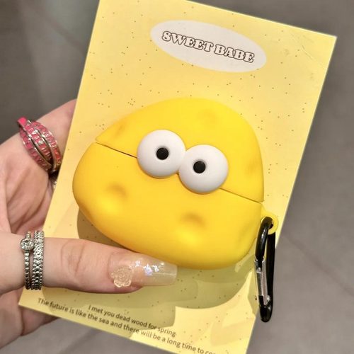 趣味可爱芝士奶酪耳机壳