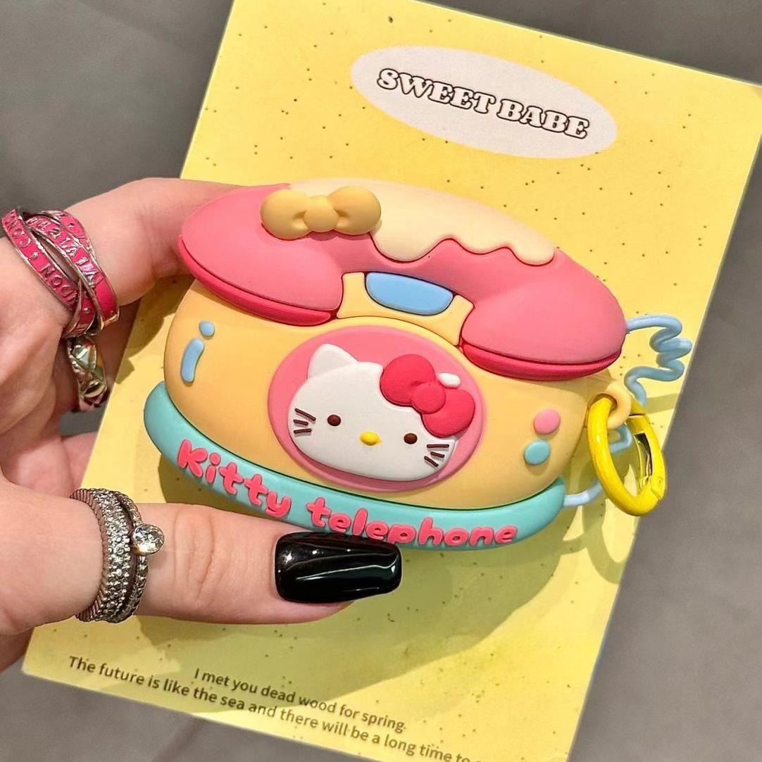 适用iQOOkitty猫耳机壳