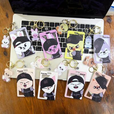 straykids可爱卡通学生证件套
