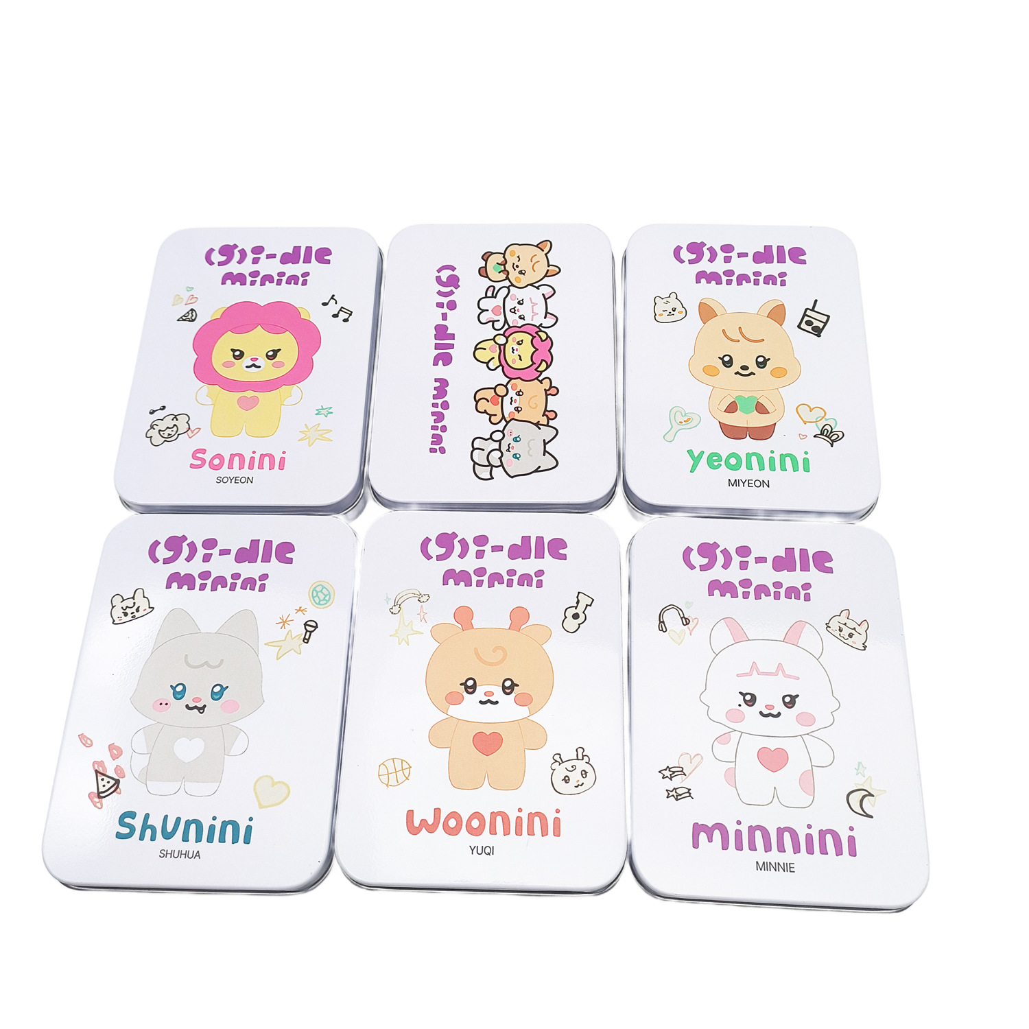 (G)I-DLEminiG娃周边收纳盒