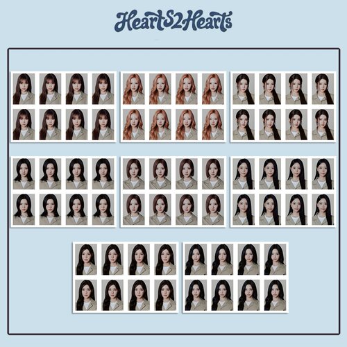 综艺Hearts2Hearts一寸照片
