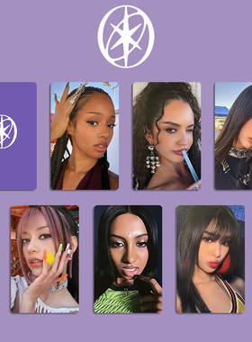 KATSEYE组合应援灯周边小卡 Lightsticks灯卡猫眼 Photocard自制