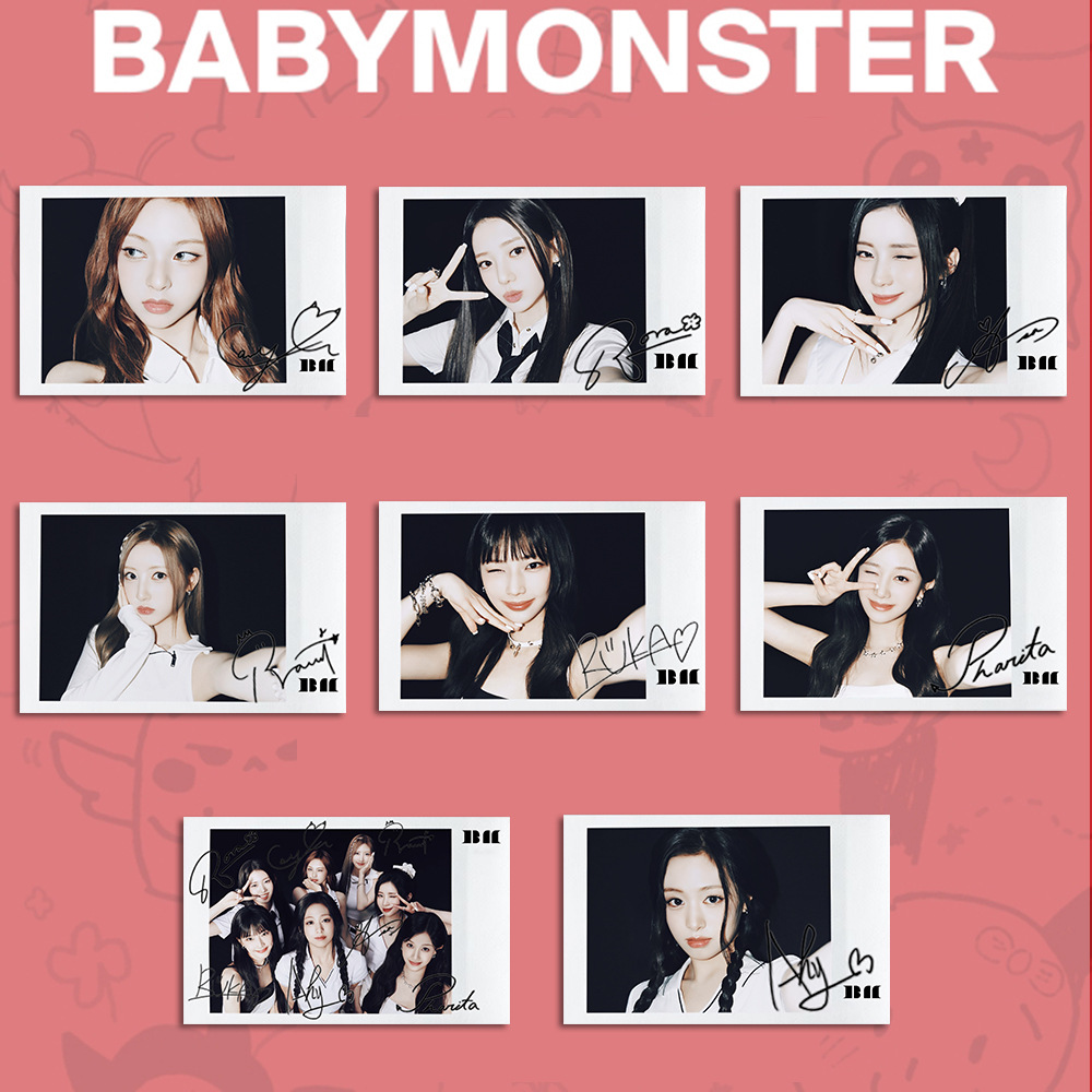 BABYMONSTER拍立得小卡