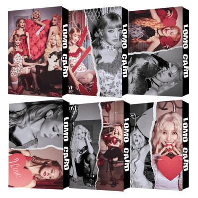 IDLETOMBOY同款LOMO盒小卡片