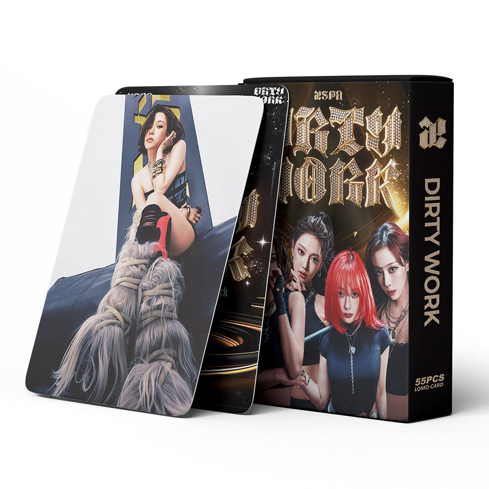 KpopAespa小卡55张高清收藏卡