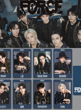 Stray Kids《FORCE》2026日本 台历卡 特典卡 明信片季节问候自制