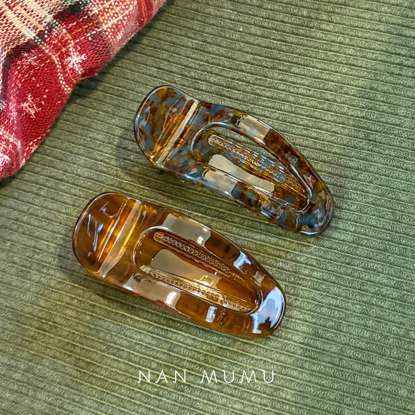 韩国原创鸭嘴抓夹后脑勺复古弧形小号鲨鱼夹一字夹后脑勺半抓发夹