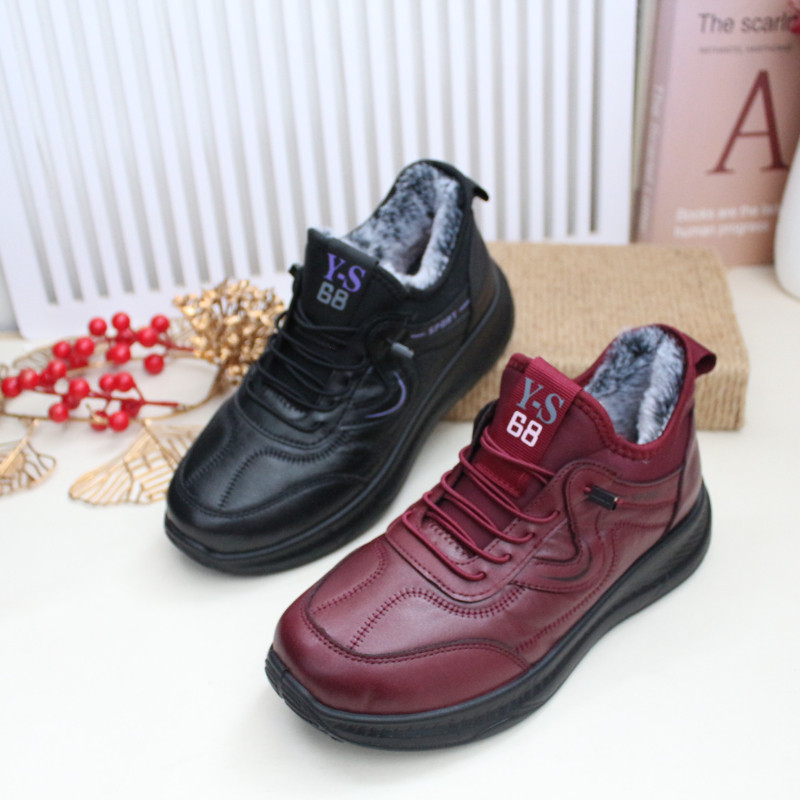 冬季老北京布鞋加绒保暖女棉鞋防水面料加厚女大棉鞋软底软面女鞋,女鞋,棉鞋,淘宝优惠券,粉丝福利购,淘宝优惠卷